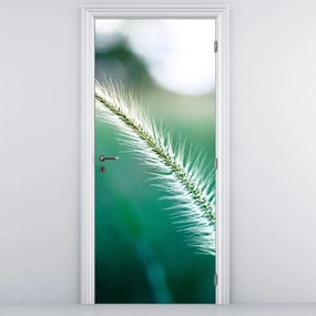 Fototapet pentru ușă - Fir de iarbă (95x205cm)