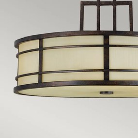 Lustră pe tijă FUSION 3xE27/60W/230V Feiss FE-FUSION-P-L