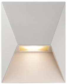 Aplica de perete pentru iluminat exterior IP54 Pontio 15 alb