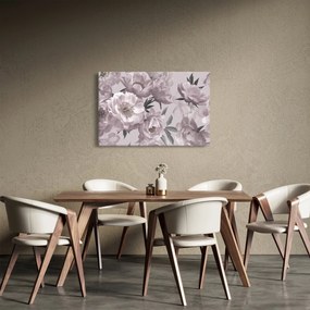 Tablou - Vintage bujorii (90x60 cm)