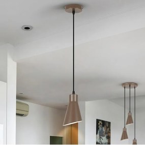 Pendul din metal maro inchis satinat Bera