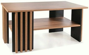 Masuta cafea EVITA, stejar artisan/negru, PAL laminat, 100x60x50 cm