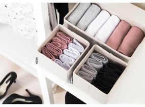 Set 3 organizatoare Bigso Box of Sweden Drawer, bej