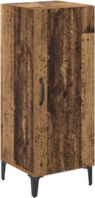 vidaXL Bufet Pe perete Lemn vechi 34,5 x 34 x 90 cm Lemn compozit