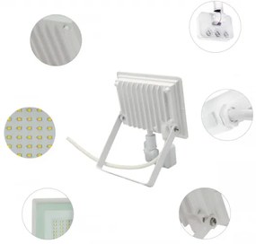 Proiector LED cu senzor de mișcare NOCTIS LUX 3, 50 W, 230 V, 4000 K, IP44, alb