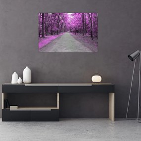 Tablou - drum prin parc (90x60 cm)