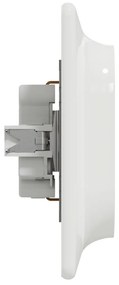 Priza dubla cu impamantare, 16A, IP20, Alb Schneider Sedna Design