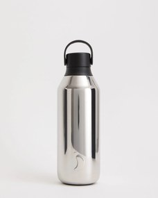 Termos cromat Chilly's Bottles, ediție metalică - Seria 3, 500 ml