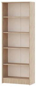 Biblioraft 4 Polite, Sonoma, 70 x 32 x 200 cm
