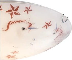 Globo 40609-2 - Plafonieră NATALIE 2xE27ILLUS/60W/230V diam. 40 cm