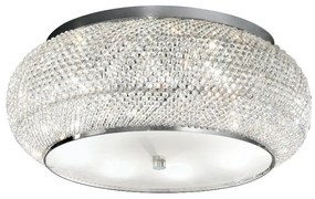 Plafonier modern diametru 55cm, Pasha PL10 Cromo 100746