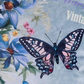 decoDoma Set de 3 fețe pernuțe SPRING FLOWERS 45 x 45 cm