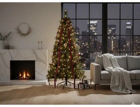 Brad artificial Everlands Norwich Pine, 150 cm, 446 ramuri, Suport metalic, Verde