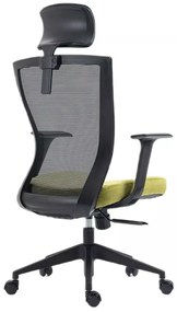 Scaun de birou Q328H negru/verde