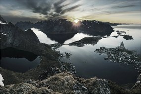 Tablou - Munții norvegieni (90x60 cm)
