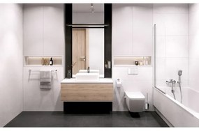 Baterie de cadă Novaservis METALIA crom lucios