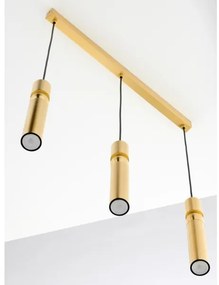 Lustră pe cablu Jupiter 2010 ALAS 3xGU10/10W/230V auriu