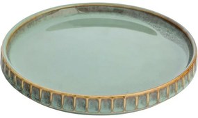 Altom Set of 2 saucers Reactive Sage 14 cm