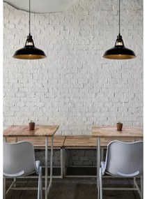 Lucide 43401/31/30 - Lampa suspendata BRASSY-BIS 1xE27/60W/230V negru