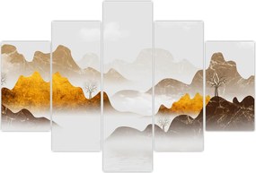 Tablou - Munții în ceață (150x105 cm)