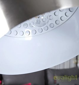 Lampadar inalt si elegant cu arc extensibil si abajur de 32cm, Big Bow II crom A-21068 VC