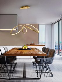 Lustra LED design ultra-modern Lia aurie SV-328326