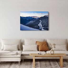 Tablou - Pantă înzăpezită (90x60 cm)