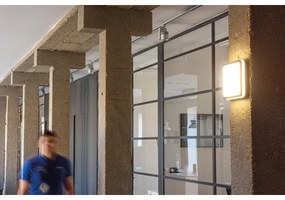 Plafonieră LED Kanlux 38787 BENO LED/12/18W/230V 3000/3500/4000K IP65 antracit