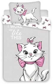Disney Marie Grey lenjerie de pat pentru copii 100×135 cm, 40×60 cm
