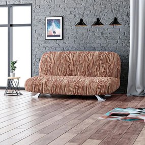 Gaico Huse bielastice UNIVERSO NOU dungi maro 2fotoliu cu manere de lemn (l. 80 -140 cm)