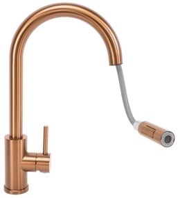 Baterie de bucătărie Rea Fresh Brush Copper
