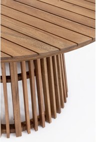 Masă de grădină rotundă din lemn de acacia ø 120 cm Rodano – Bizzotto
