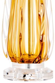 Veioza, lampa de masa LUX Flato galben 110411 HZ