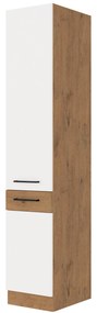 Dulap de bucătărie pentru alimente Virion 40 DK 210 2F (stejar lancelot + alb). 1032561