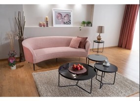 Set mese de cafea Culoare Gri / Negru, ARTEMIDA