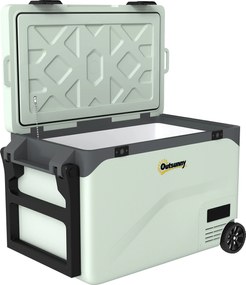 Outsunny Frigider Portabil 42,5L cu Compresor și Control prin Aplicație, -20℃ la 20℃ | Aosom Romania