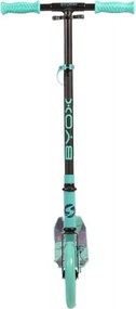 Trotineta din aluminiu NOVOKIDS™ Storm Scooter, maxim 100 kg, Functie Super Brake, Maner reglabil pe inaltime, Diametru roata 200 mm, Turquoise