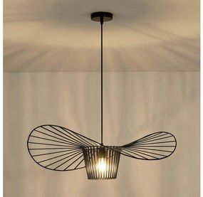 Lustră pe cablu 1xE27/40W/230V negru