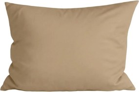Fata de perna din microfibra MICROVELLE 50x70 cm, bej-maro