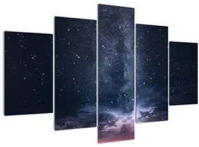 Tablou cerului plin de stele (150x105 cm)