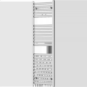 Mexen Hades radiator baie 1200 x 400 mm, 373 W, crom - W104-1200-400-00-01