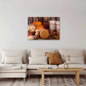 Tablou - Biscuiți de toamnă (70x50 cm)