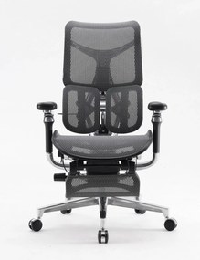 RESIGILAT- Scaun ergonomic SIHOO DORO S300 ADAPTIVE, cotiere 6D ultra moi, suport lombar adaptiv, spătar reglabil pe inaltime, mecanism multifunctional inclinare/blocare, pivotant, Mesh, Negru