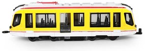Tramvai din metal Rappa galben, 20 cm