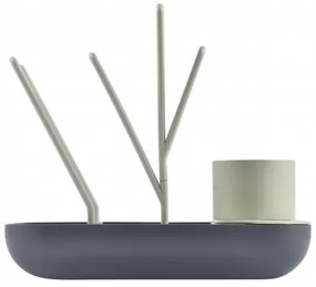 Suport pentru uscarea biberoanelor Beaba verde/gri