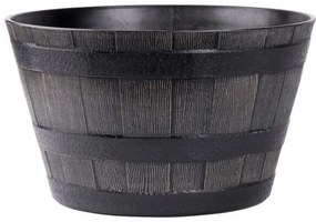 Ghiveci pentru flori, model lemn natural, 39x28 cm