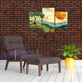 Tablou - Ilustrație peisaj (90x60 cm)