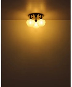 Plafonieră Globo 15548-3DK MAXY 3xE27/40W/230V antracit