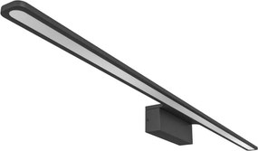 Open Design OR86164 - Oglindă iluminată LUCE cu LED, 12W/230V, CCT, 91,5 cm, IP44, negru