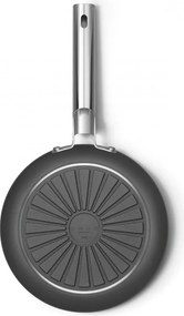Tigaie SMEG FPF2002BLM, 1,5 l, Ø20 cm, Acoperire ceramica antiaderenta, Pana la 250°C, Fara PFAS, Inductie, Negru